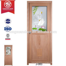 China Cheap Custom Waterproof Plastic Doors pour toilette ou salle de bain ou cuisine